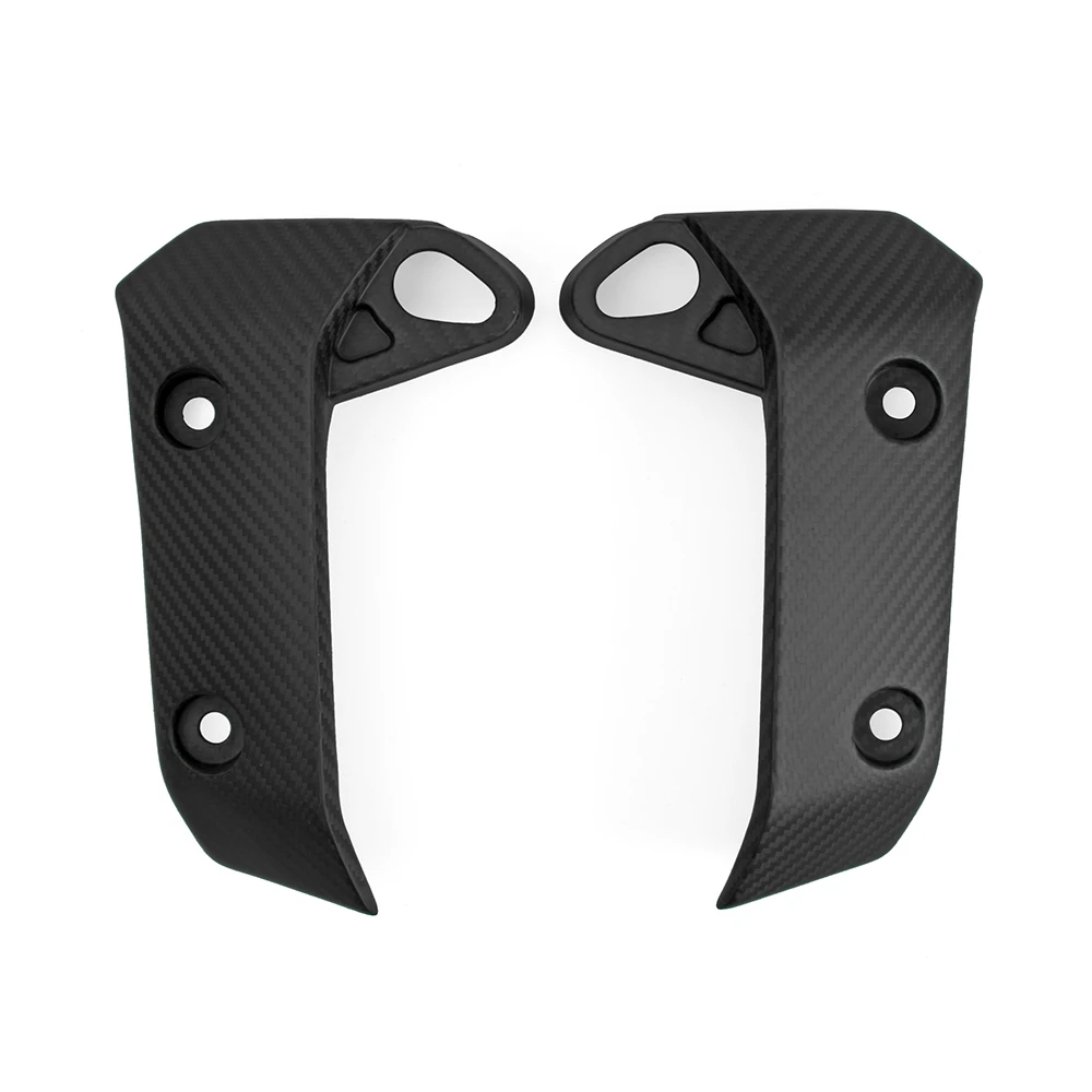 

for YAMAHA MT07 MT 07 2018 2019 2020 2021 Motorcycle Carbon fiber Front Side Radiator Cover Panel Fairing Cowling