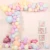 Baby Shower Украшения Мальчик Девочка 12 дюймов Прозрачная Коробка Свадебный воздушный шар Воздух Первый 1-й День Рождения Украшения Дети Баллон