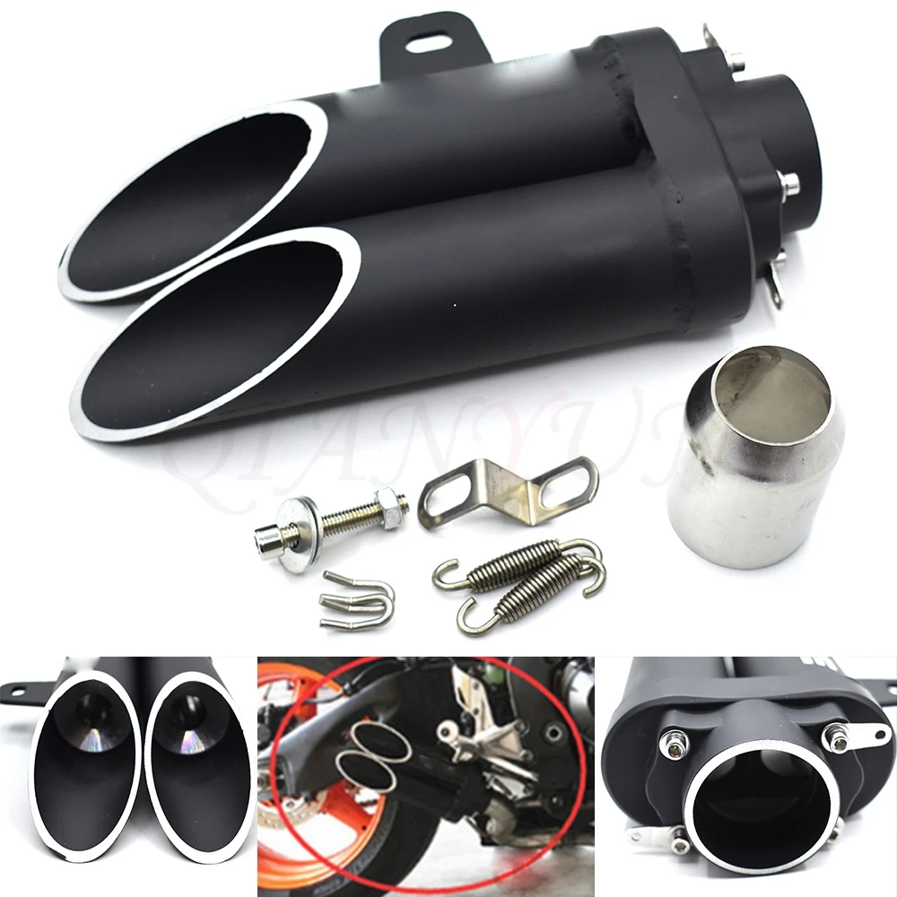 

Universal Modified Motorcycle Exhaust Muffler Pipe Racing Escape FOR MV Agusta Brutale 910R 989R 920 990 1078RR 1090 F4 750S 100