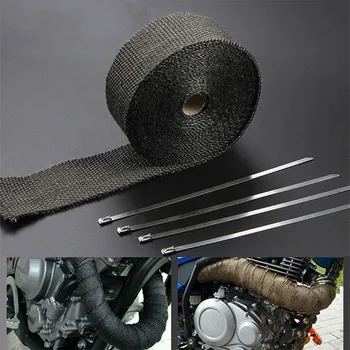 

Motorcycle Exhaust Tape Wrap Covers For BMW ninet gs 1250 f800r r1200r 310 gs k1300s r1200gs 2004-2012 r1100s f800gs r1250gs