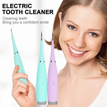 

IGRG Teeth Cleaning Tools Home Dental Care Kit Electric Toothbrush Cordless Dental Calculus Remover with Mouth Mirror Dropshipp