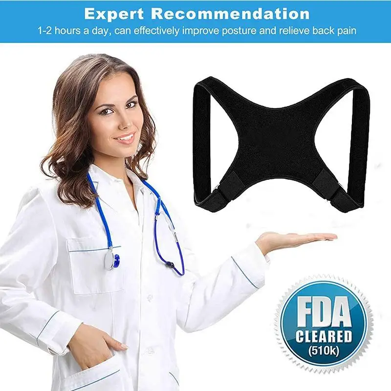 

New Spine Posture Corrector Protection Back Shoulder Support Posture Correction Band Humpback Back Pain Relief Corrector Brace