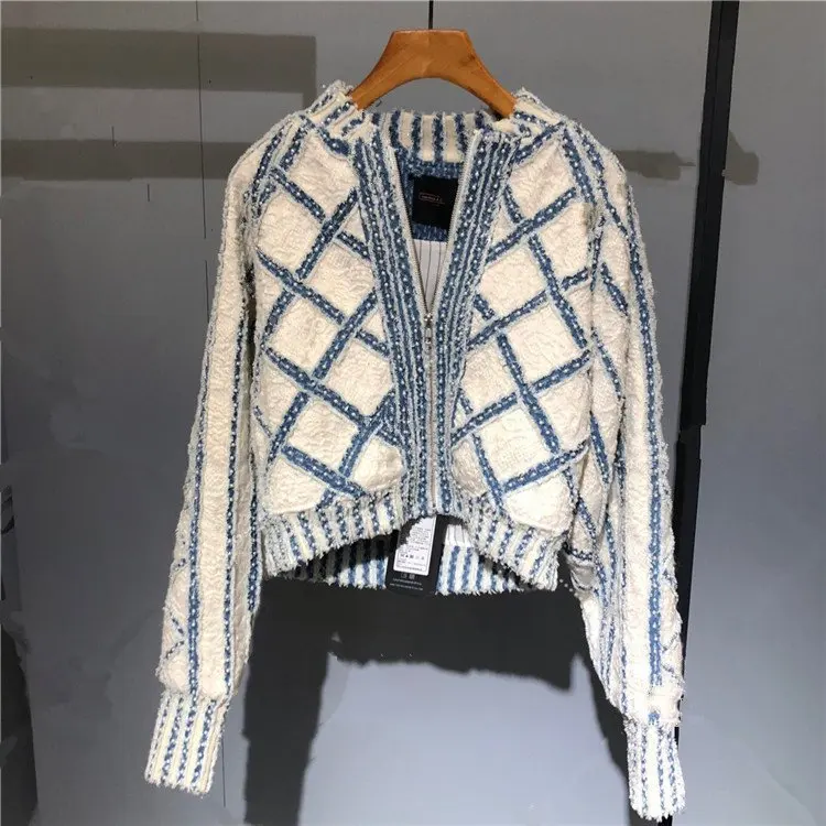 Новый маленький большой круглый вырез горловины короткий свитер кардиган