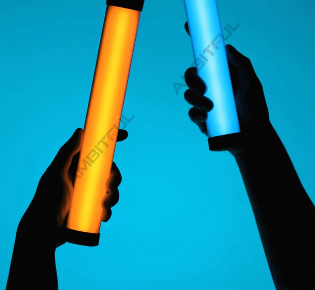 AMBITFUL A2 RGB 2500-8500K RGB LED Video Stick Tube Light + AMBITFUL A2 RGB 2500-8500K RGB LED Video Stick Tube Light +