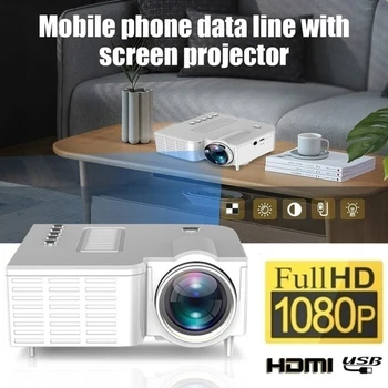 

UC28C Portable Video Projector Office Supplie LCD Mini Projector Media Player For Smart Phones