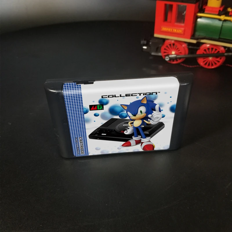 

The Ultimate 1000 in 1 EDMD Remix MD Game Cartridge for USA/ Japanese /European SEGA GENESIS MegaDrive Console