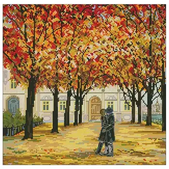 

Love hug patterns Counted Cross Stitch 11CT 14CT DIY wholesale Cross Stitch Kits Embroidery Needlework Sets home decor