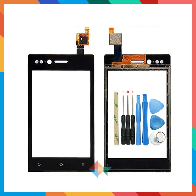 Высокое качество 3 5 &quotдля Sony Xperia Miro ST23i ST23 сенсорный экран дигитайзер Передняя