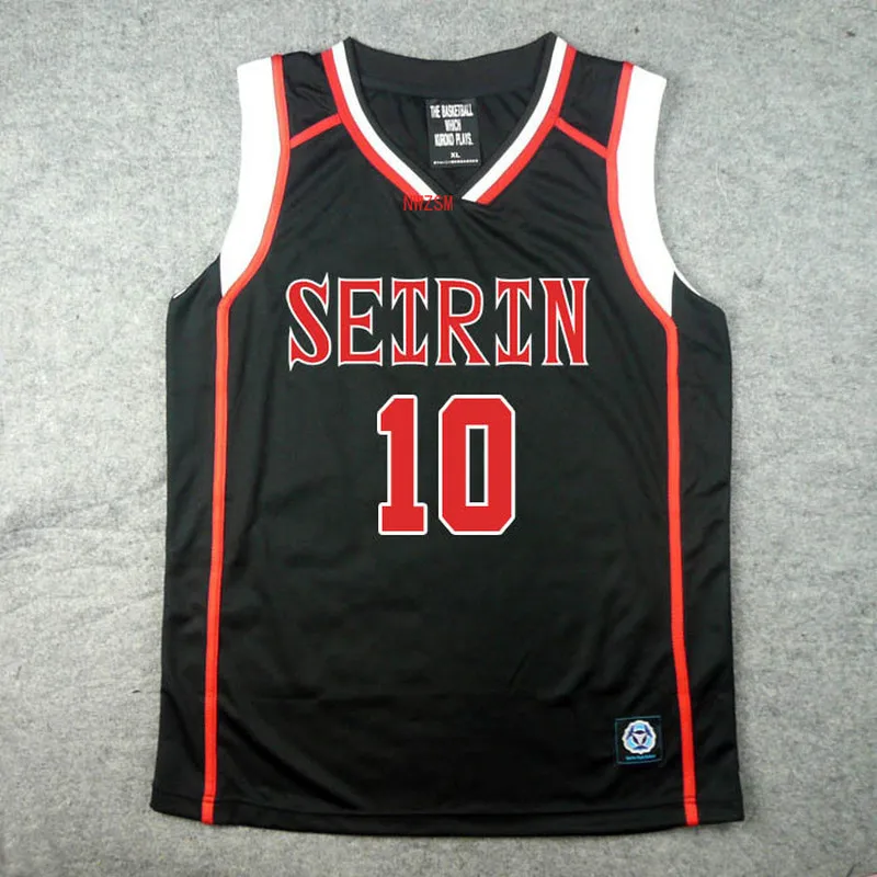 Kuroko's Basketball/Kuroko No Basuke II Kagami Taiga SEIRIN черный/красный костюм для косплея Джерси