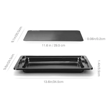 

Fast Defrosting Tray with Cleaner Frozen Meat Defrost Food Thawing Plate Board Kitchen Tool AC889