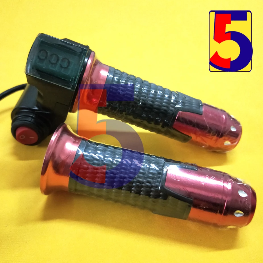 12V-99V-Ebike-Twist-Grips-Throttle-Half-Twist-throttle-with-voltage-display-with-3-Speed-Switch-Cruise-function-Power-Switch (5)