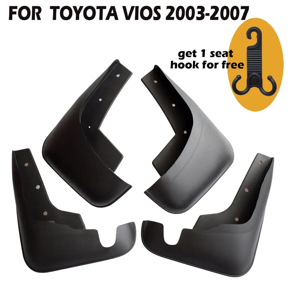 

4 Pcs Set Molded Mud Flaps Mudflaps Splash Guards Front Rear Mud Flap Mudguards Fender YC101081