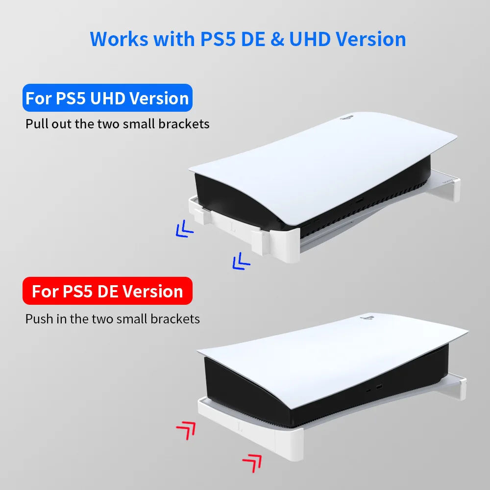 Портативный кронштейн для хранения игровой консоли SONY Playstation 5 DE/UHD