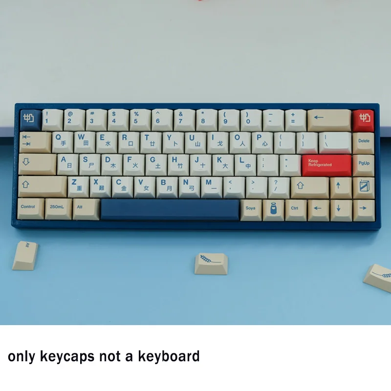 pbt tintura sublimação teclado mecânico mx swincth com 1.75u 2u shift