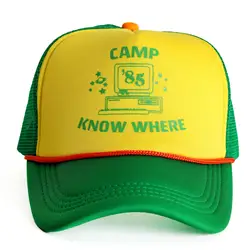 Необычные вещи, шляпа Дастина для взрослых детей, "Camp Know Where" бейсболка Регулируемая 1:1 оригинальный принт