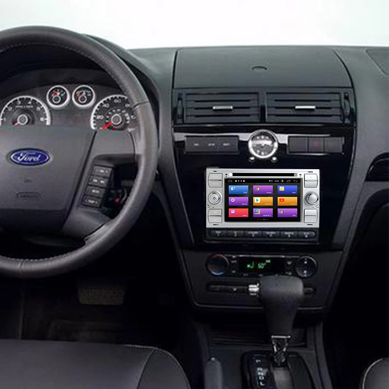 2 din Android 9 автомобильный DVD мультимедийный плеер для Ford Focus 2 mk2 Transit подключения S-MAX C-MAX Kuga Mondeo 4Car Радио Навигация ips