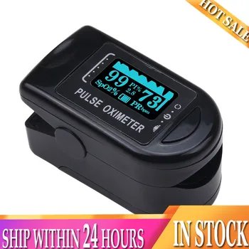 

NEW Fingertip Pulse Oximeter Blood Oxygen SpO2 Monitor Oxygen Saturation Monitor Pulse Rate Measuring Gauge Device Oximeter