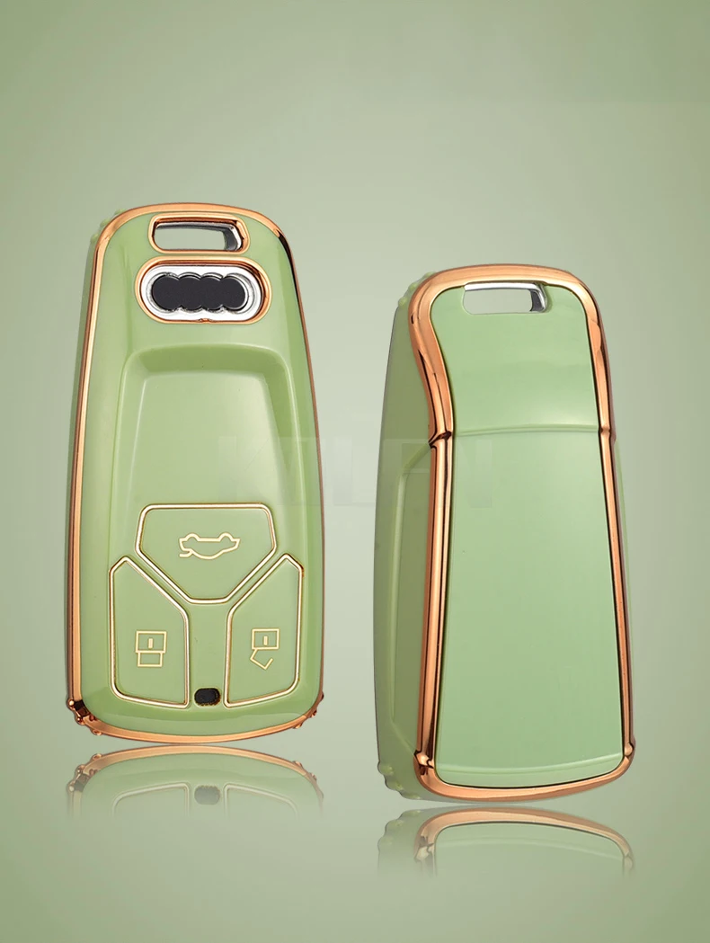 Custodia/cover per Chiave/telecomando TPU per Audi A4 B9 A5 A6 8S 8W Q5 Q7 4M S4 S5 S7 TT TTS TFSI RS Protector accessori - Hf0b6f7000f514f8fb99de6db9126525ed