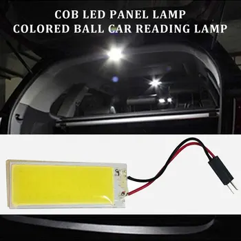 

2Pcs Car Reading Lights Width Light License Plate Lamp Side Marker Bulbs Cool White 36 COB SMD LED 12V LED Panel