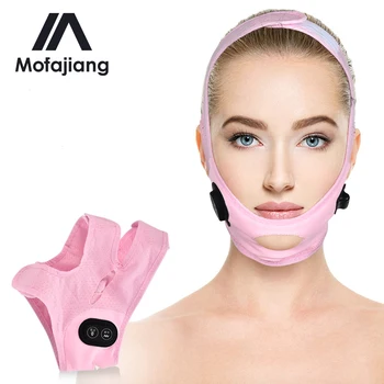 

Face Lifting Slimming Bandage Reduce Double Chin Massager Micro Current Electric Vibration Face Line Belt Anti Wrinkle Strap