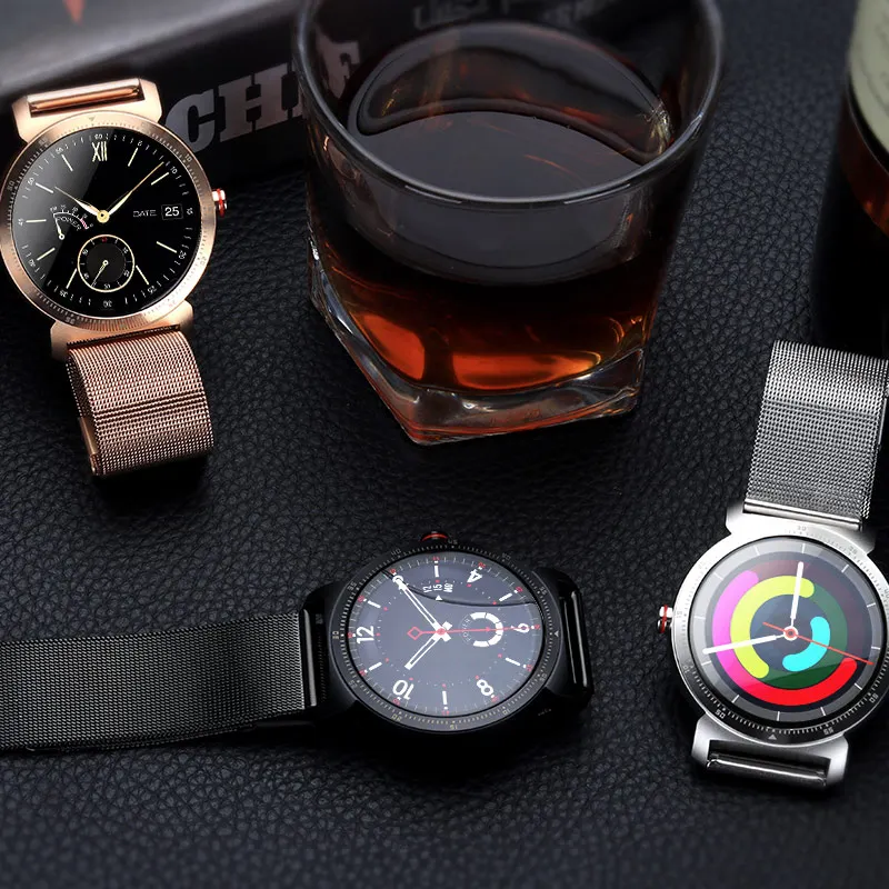 Bozlun с цветным смарт-экраном Bluetooth часы для мужчин женщин сердечного ритма сна обнаружения Спортивные часы Открытый Спорт наручные часы W32S