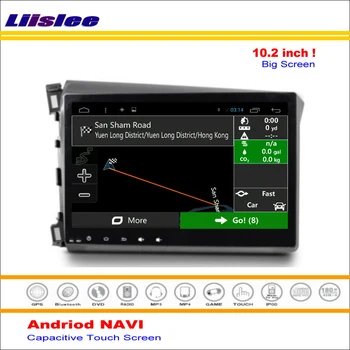

Liislee Android GPS Map Navi Navigation System For Honda CIVIC 2012~2016 Radio Stereo Audio Video Multimedia ( No DVD Player )