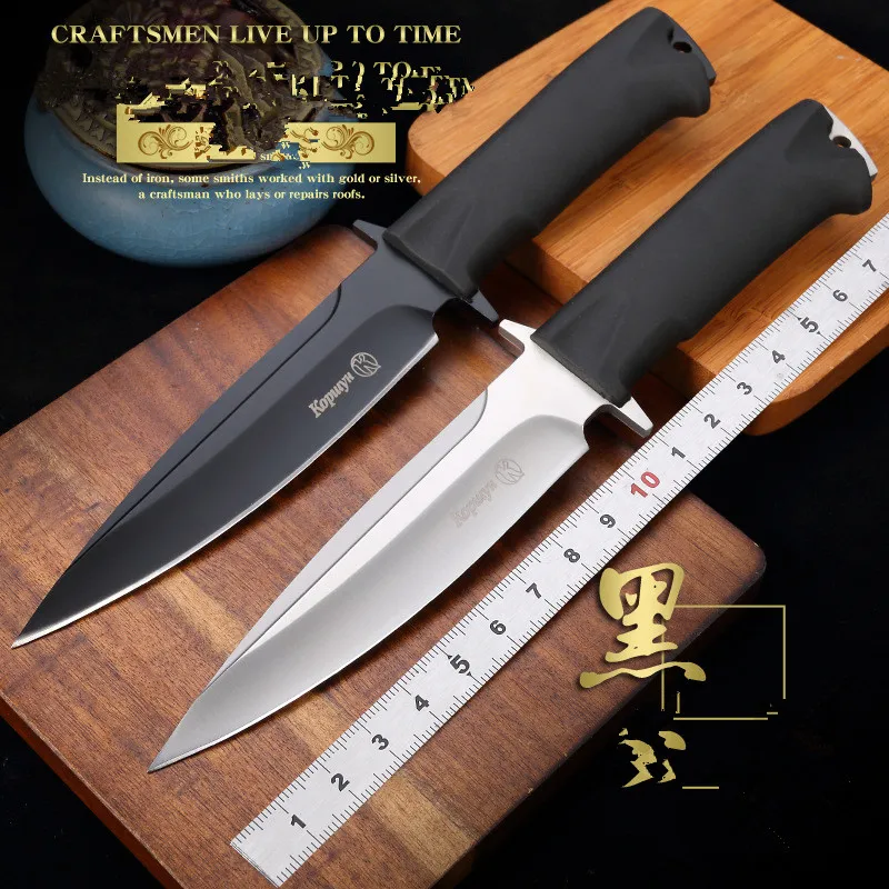 KIZLYAR Phoenix Fixed Blade Knife D2 Aluminum Handle Outdoor Camping Hunting Survival Pocket Utility EDC Tools | Инструменты