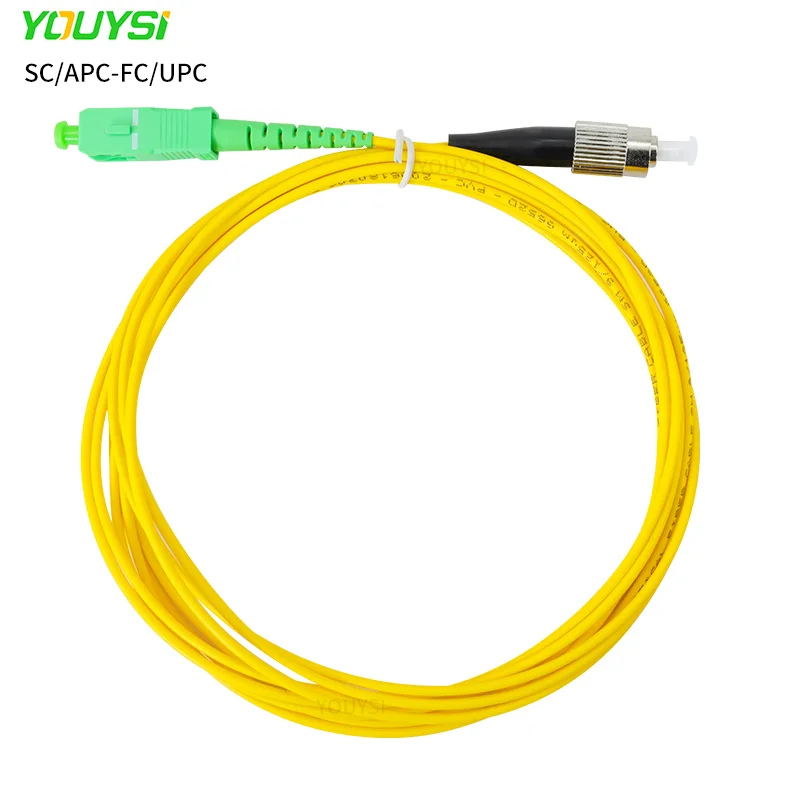 

10 шт Simplex SC/APC-FC/UPC Волоконно-оптический патч-корд кабель 1 м/2 м/3 м/5 м/10 м волоконно-оптический Джампер кабель 2,0 мм