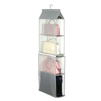 

Clothes Organizer Bags Set Organizer Wardrobe Closet Internal Hanging Bag Collection Storage Holder #4O