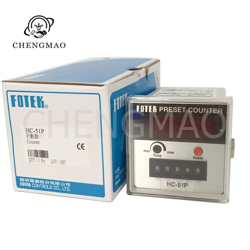 

HC-41P HC-51P HC-61P 100%Fotek 110V/220V New Original Taiwan FOTEK Film Setting Multifunction Counter Electronic Ruler Counte