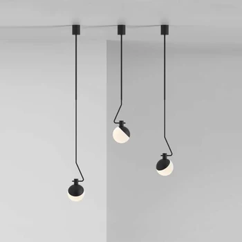 

Creative Art Chandelier Nordic Minimalist Living Room Dining Room Cafe Bar Chandelier Magic Bean Ligh