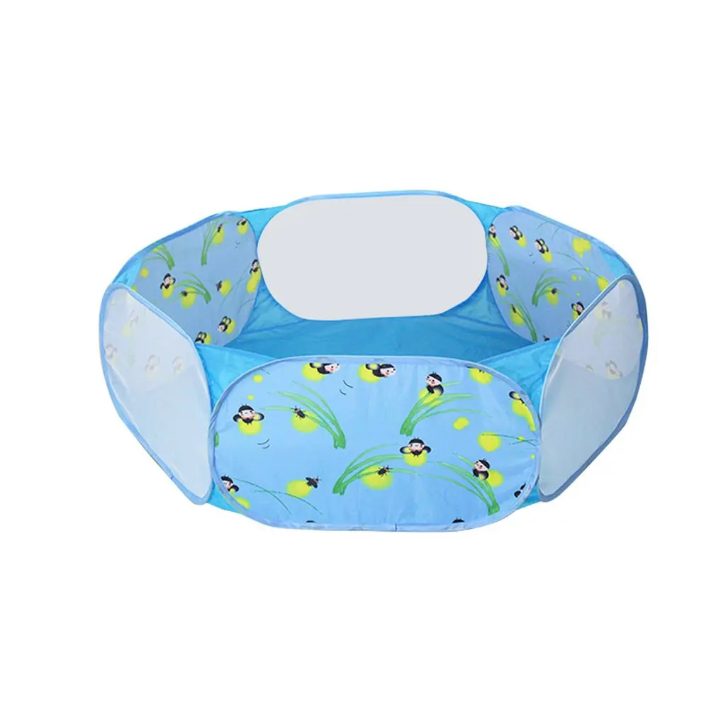 Складной детский манеж с шестигранным Glowworm шариками бассейн яма Крытый открытый