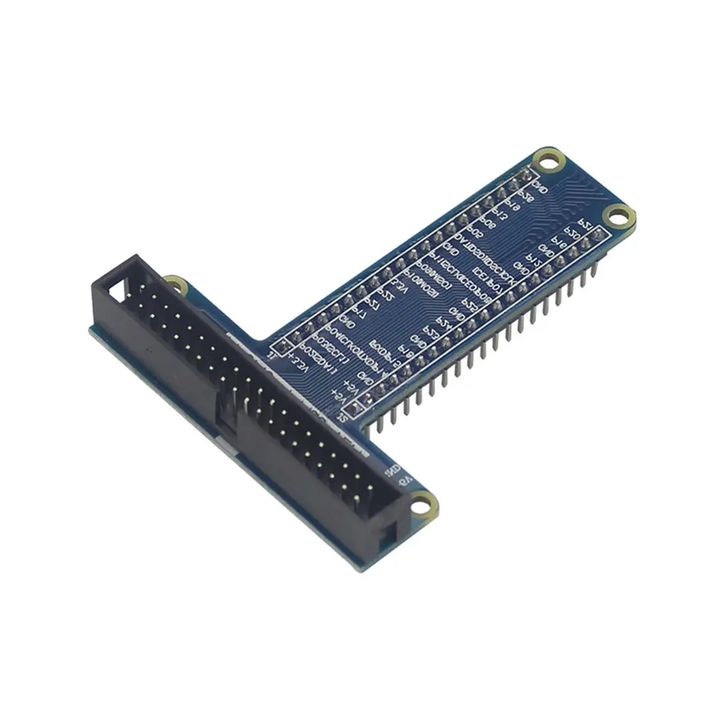 GPIO T тип модуль расширения плата адаптер с 40 Pin GPIO женский Радужный кабель для Raspberry Pi3/2 Модель B