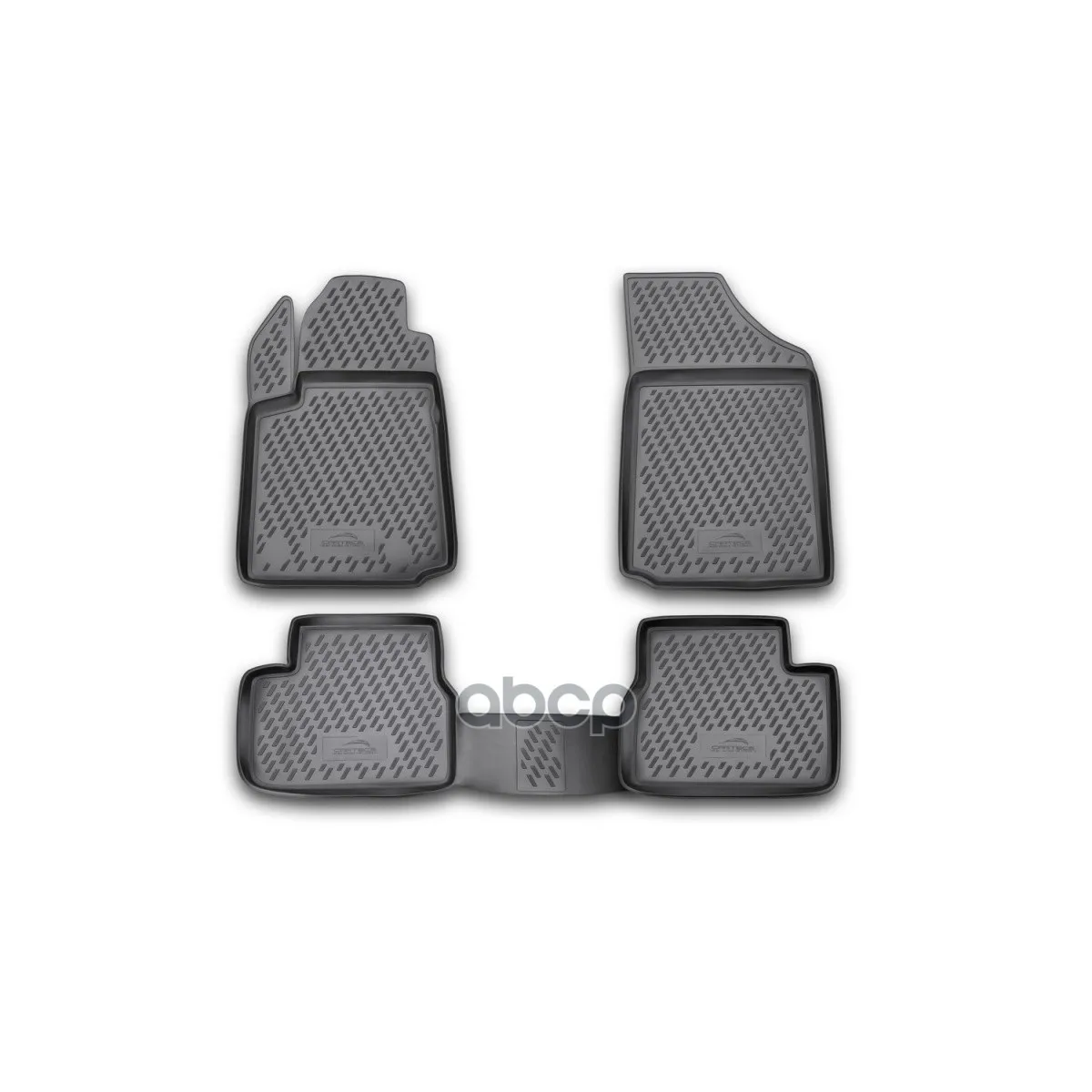 Коврики В Салон Citroen C3 2002-2009, 4 Шт.(Полиуретан) ELEMENT арт. CARCRN00009