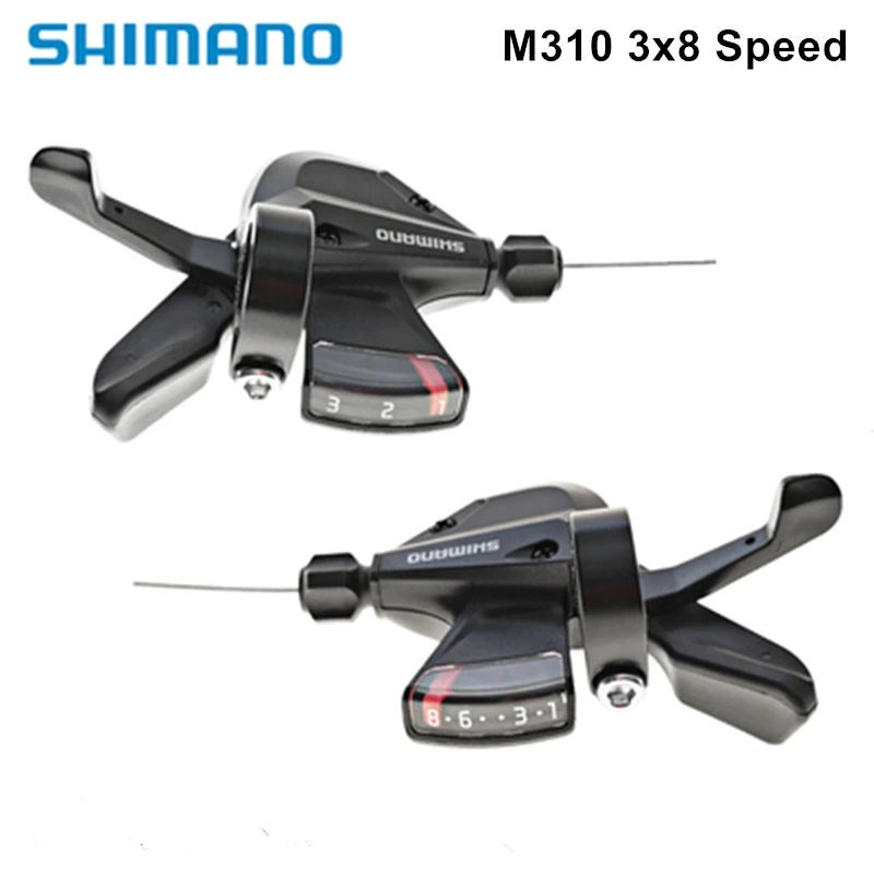 SL M310 Thumb Shifter триггер левый и правый переключатели для горного велосипеда 3x8 s 3x7s 21/24 скорость передачи велосипедов