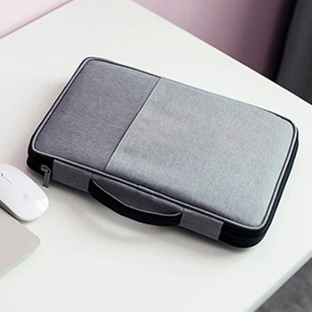 

Portable Waterproof Storage School Multi Functional A4 Office Oxford Cloth Document Bag Zipper For Notebooks Unisex