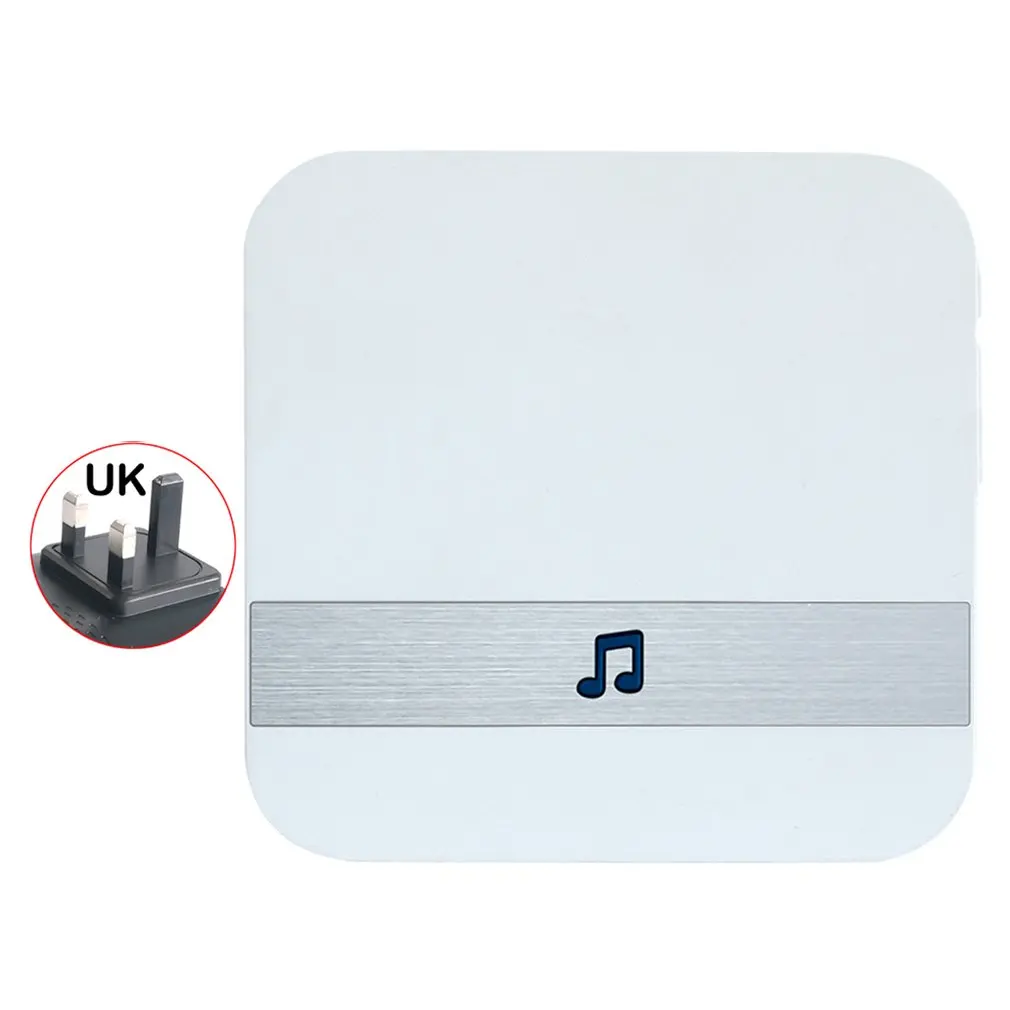 AC 90-250 В умный Внутренний дверной звонок беспроводной WiFi дверной звонок США ЕС Великобритания AU Plug Tosee app и Anyhome приложение для V5 B30 B10 - Цвет: White UK Plug