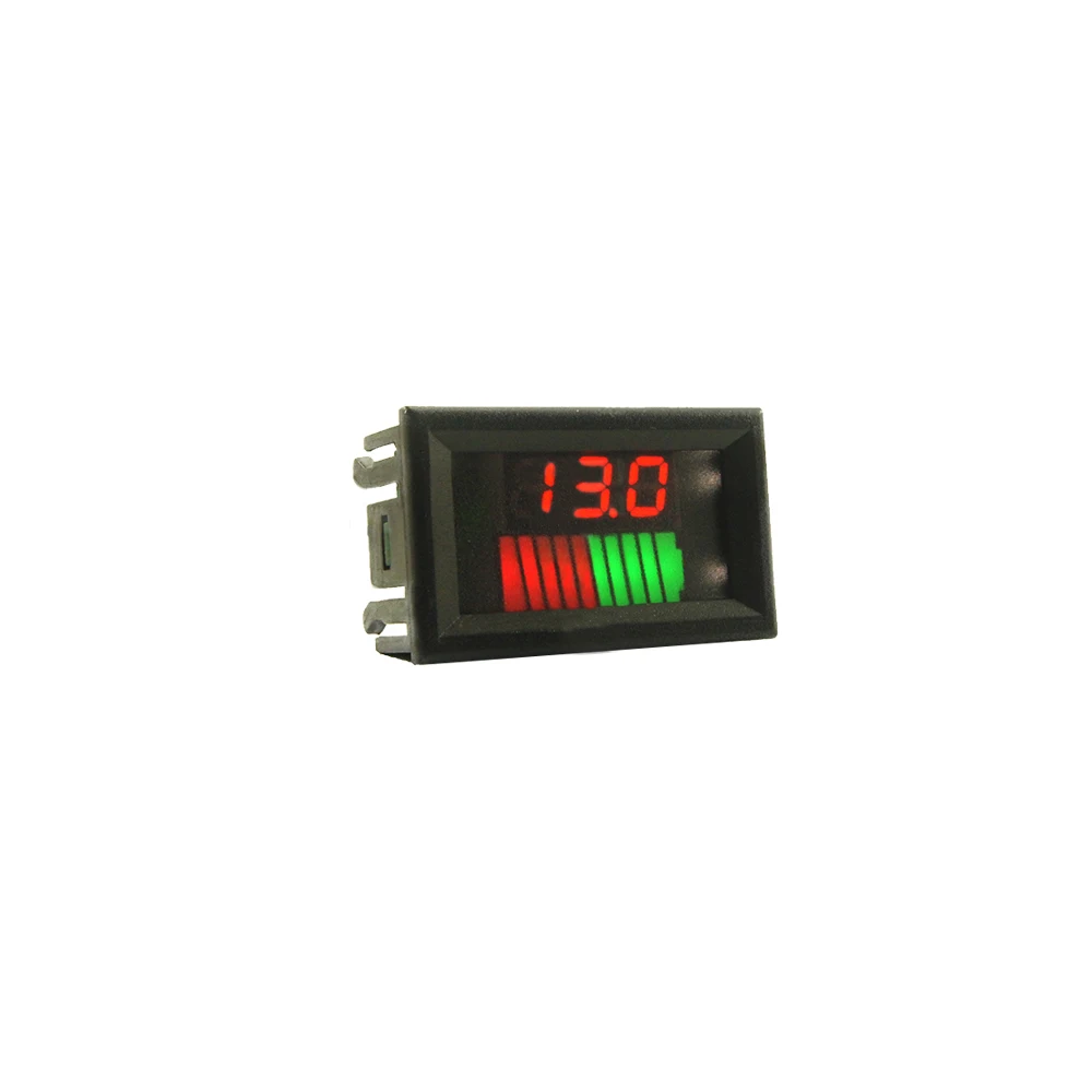 Taidacent 10 Segment 0.56 Inch 12V-72V DC Digital Play Power Voltage Meter Car Power Meter High Voltage Energy Meter for Electric Vehicles 72V, Blue Taidacent 10 Segment 0.56 Inch 12V-72V DC Digital Play Power Voltage Meter Car Power Meter High Voltage Energy Meter for Electric Vehicles 72V, Blue
