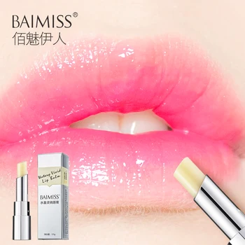 

BAIMISS Lip Balm Watery Vivid Highly Nourishing Moisturizing Lipstick Baby Lips Lipbalm Anti Aging Makeup Lip Care Beauty