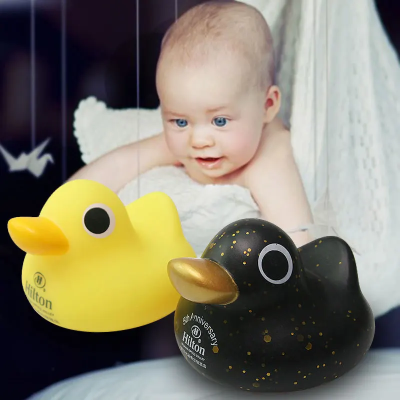 

Vinyl Duck Toy PVC Figurine Cute Psyduck Baby Duck Bath Floating Big Yellow Duck Children'S Educational Gift