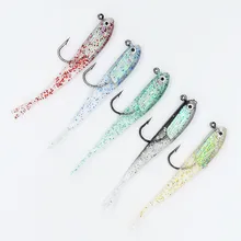 Fargiant Lures 1pcs Fishing Artificial Soft Silica Easy Shiner Jig Wobblers 75cm6.5g Soft Bait Carp Bass Lures