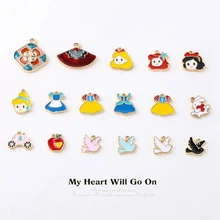 10Pcs/lot Alloy Enamel Charms cartoon little girl apple pendant For DIY Fashion Earrings Jewelry Making Finding Accessories 10Pcs/lot Alloy Enamel Charms cartoon little girl apple pendant For DIY Fashion Earrings Jewelry Making Finding Accessories