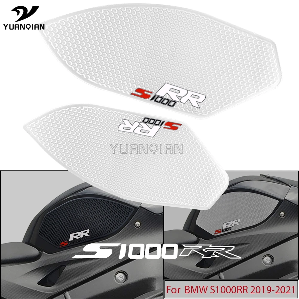 

Motorcycle S1000R Accessories For BMW R S1000 RR S 1000RR 2019 2020 2021 Protector Anti Slip Tank Pad Tank Side Traction Sticker
