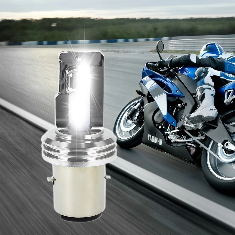 Motorcycle LED High/Low Beam Headlight Car 6000K 12SMD H6 BA20D LED Headlight Bulbs 1750LM CSP Chip LED Headlamp18W 12V~ 48V