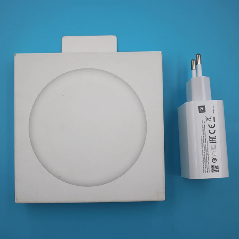 EU and Qi Charger Xiaomi 27 Вт Беспроводное зарядное устройство UK/EU/US штекер 20 Вт Макс 15 в применяется к Xiaomi Mi9 9Pro MiX 2S 3 Qi EPP10W для iPhone XS XR 11 - Цвет: EU and Qi Charger
