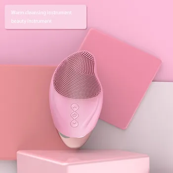 

Professional Electric Facial Brush Massage Sonic Brush,Silicone Face Facial Cleaning Washing Cleanser