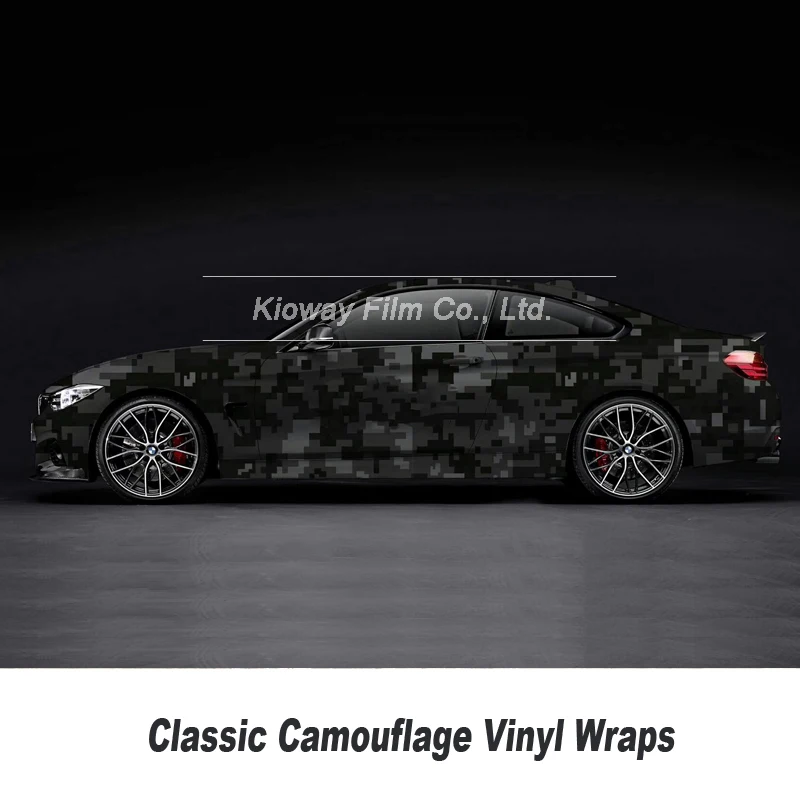 various Colors PIXEL Camouflage VINYL Car Wrap Printed Camo Vinyl pellicola Motorcycle Vehicle Covering Foil 1.52x/Roll | Автомобили и