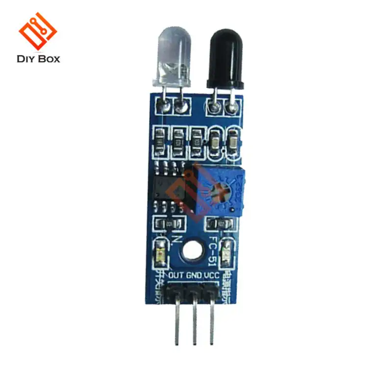 1 Kanal Infrarotmodul Linienverfolgungsmodul für Arduino Smart Car Robot