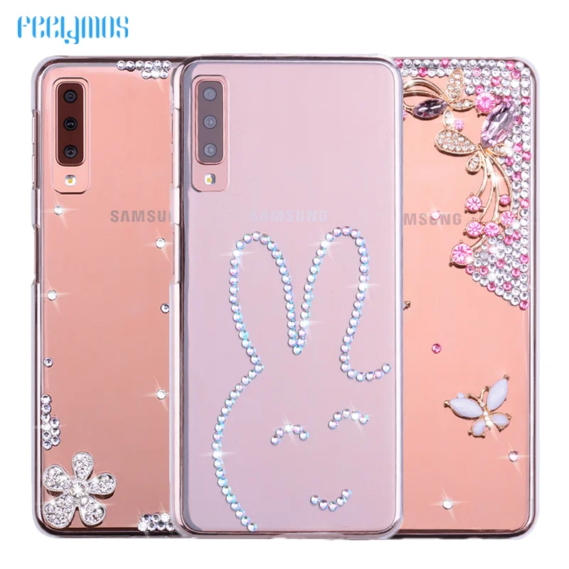 Bling diamond Glitter Case For Samsung Galaxy A50 A70 A5 2017 J4 J6 Plus J8 A6 A8 A7 2018 S9 S10 S10E Note9 M20 Back Cover |