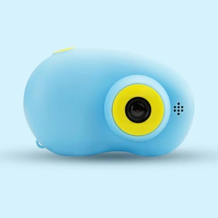 blue Мини Портативная детская камера, модная Милая цифровая камера 1080P 2,0 дюймов, HD экран, детская камера для мальчиков и девочек, подарки на год - Цвет: blue
